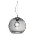 Ideal Lux - Chandelier on a string NEMO 1xE27/42W/230V d. 30 cm smoky